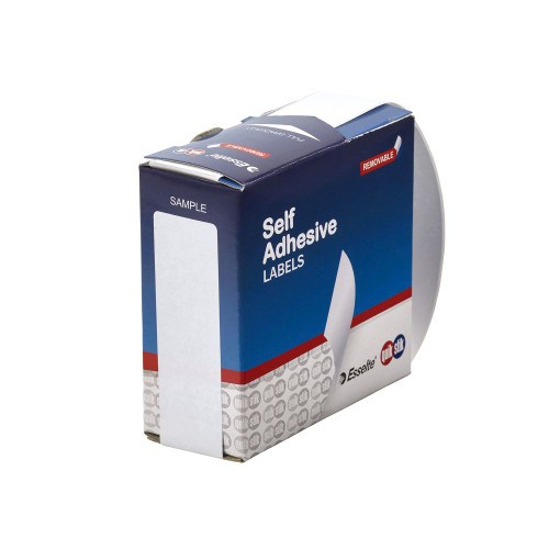 Quik Stik DSRMR24102 Labels Rectangle 24x102mm White PK160